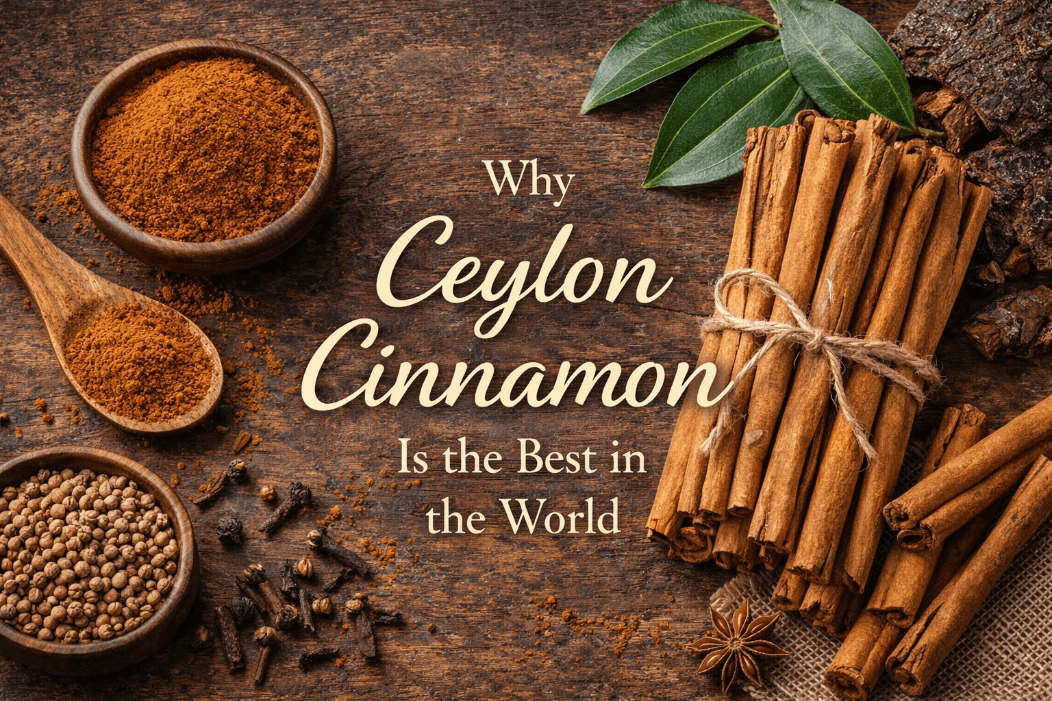 Why Ceylon Cinnamon Is the Best in the World