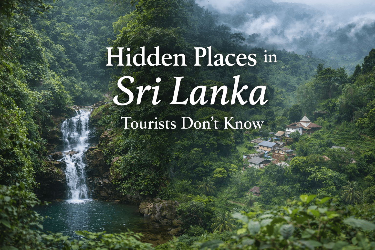 Hidden Places in Sri Lanka Tourists Don’t Know